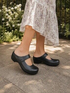Dansko Solitaire Mary Jane Clogs